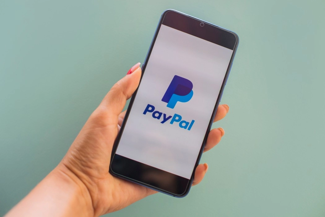 paypal on a phone